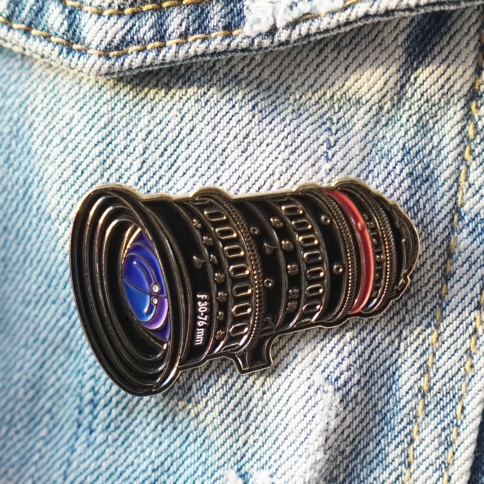 Film Pin Society - Cinema Zoom Lens Enamel Pin