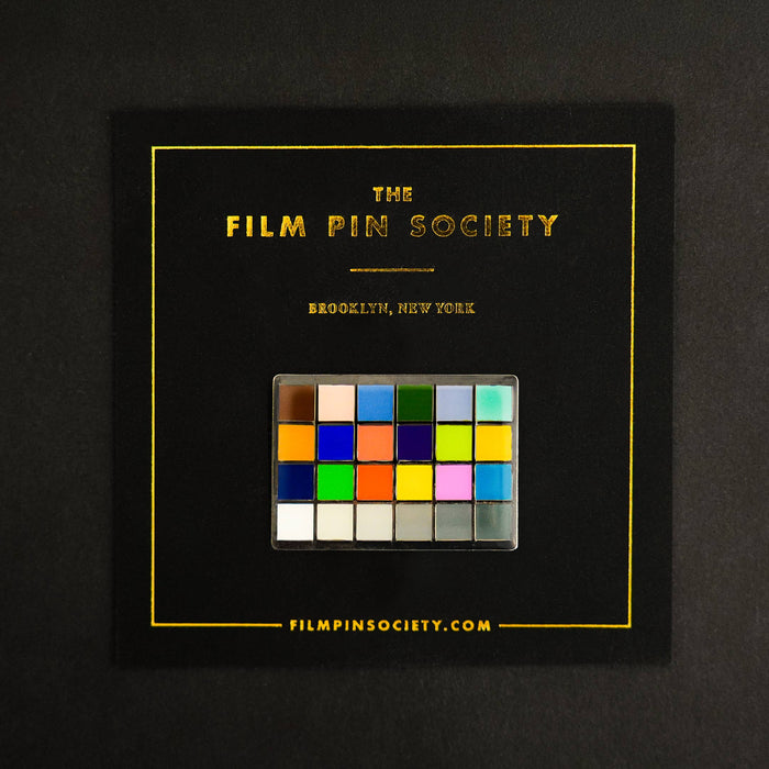 Film Pin Society - Color Chart Enamel Pin