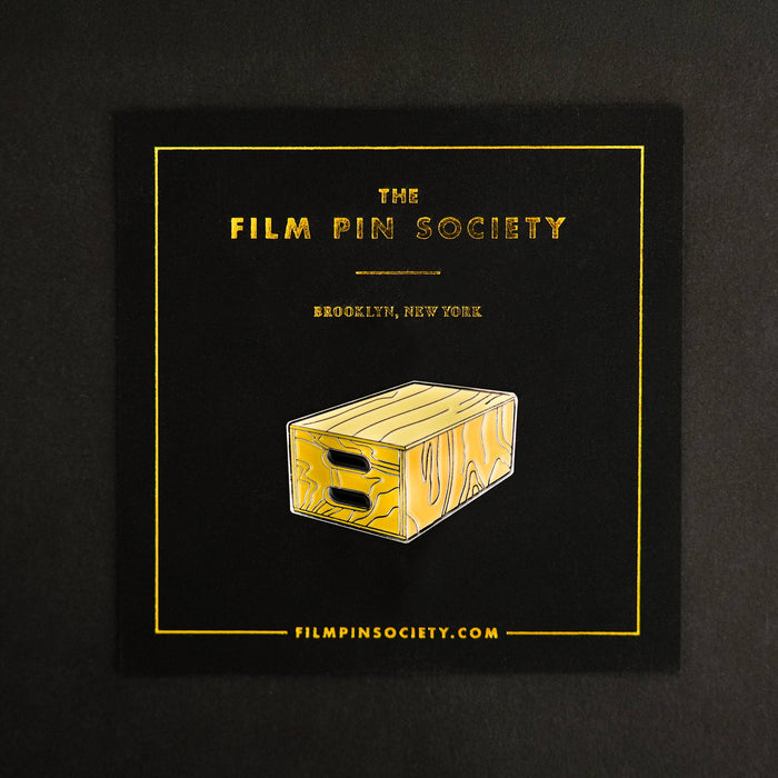 Film Pin Society - Apple Box Enamel Pin