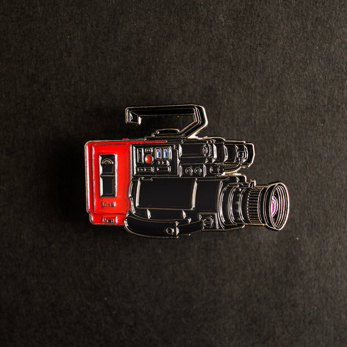 Film Pin Society - Retro 80s VHS Camera Enamel Pin