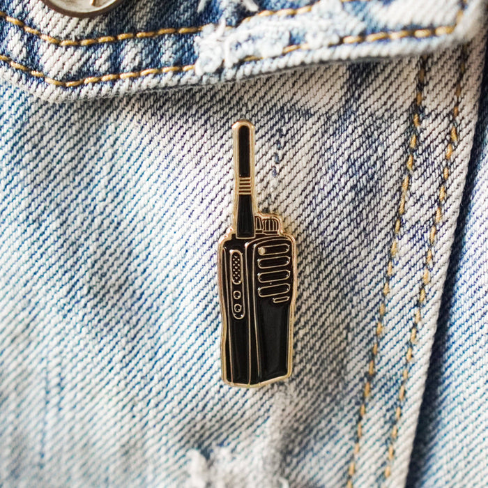 Film Pin Society - Walkie Talkie Enamel Pin