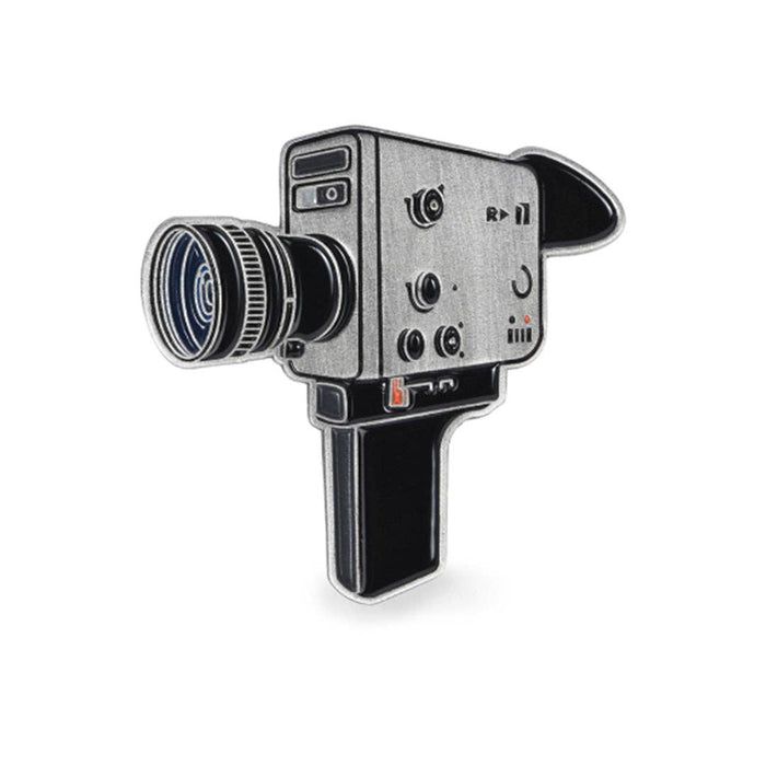 Film Pin Society - Retro Super 8 Camera Enamel Pin