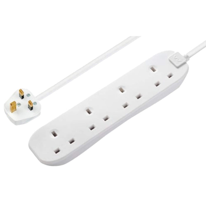 Masterplug Surge Protected Extension Lead 4 Gang 2m