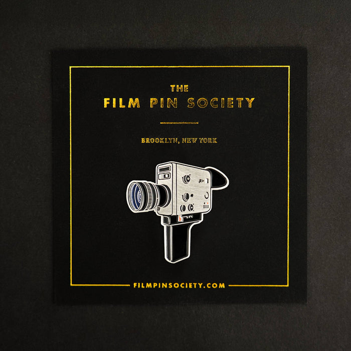 Film Pin Society - Retro Super 8 Camera Enamel Pin