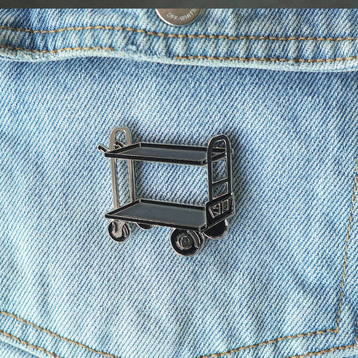 Film Pin Society - Film Cart Enamel Pin