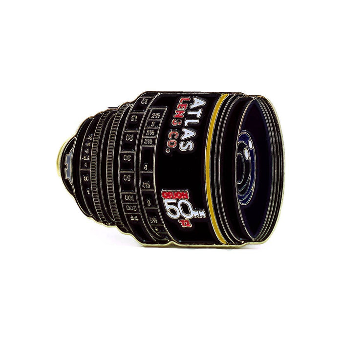 Film Pin Society - 50mm Anamorphic Lens Enamel Pin