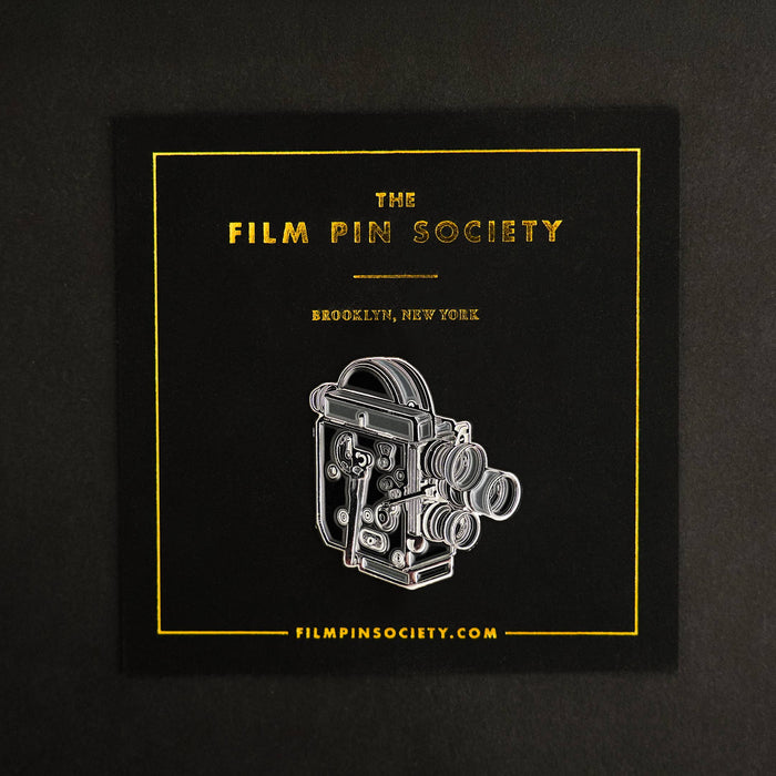 Film Pin Society - 16mm Film Camera Enamel Pin