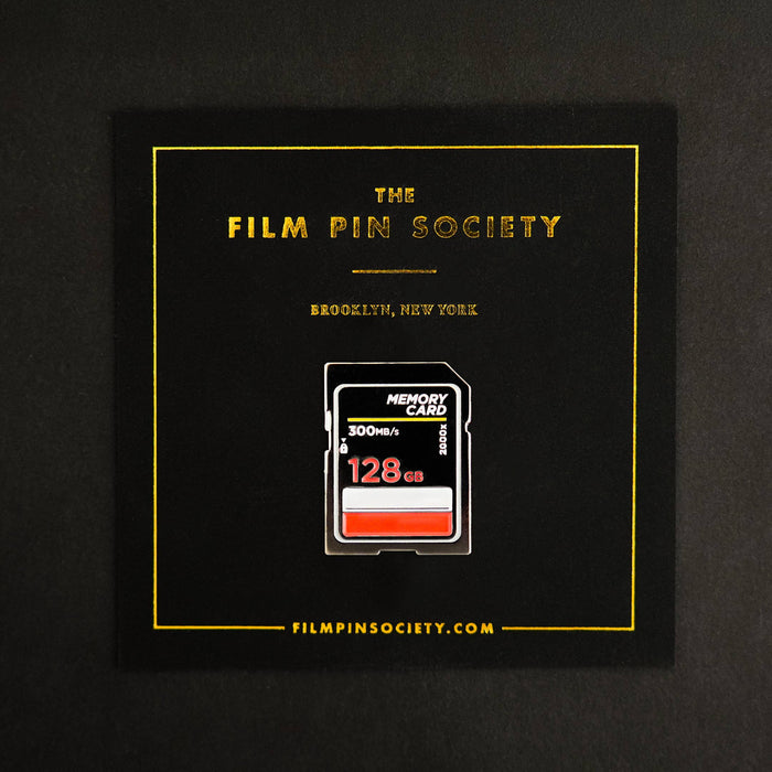 Film Pin Society - Memory Card Enamel Pin