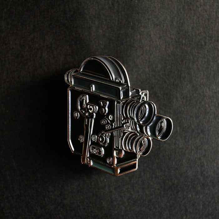 Film Pin Society - 16mm Film Camera Enamel Pin