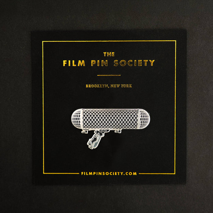 Film Pin Society - Microphone Enamel Pin