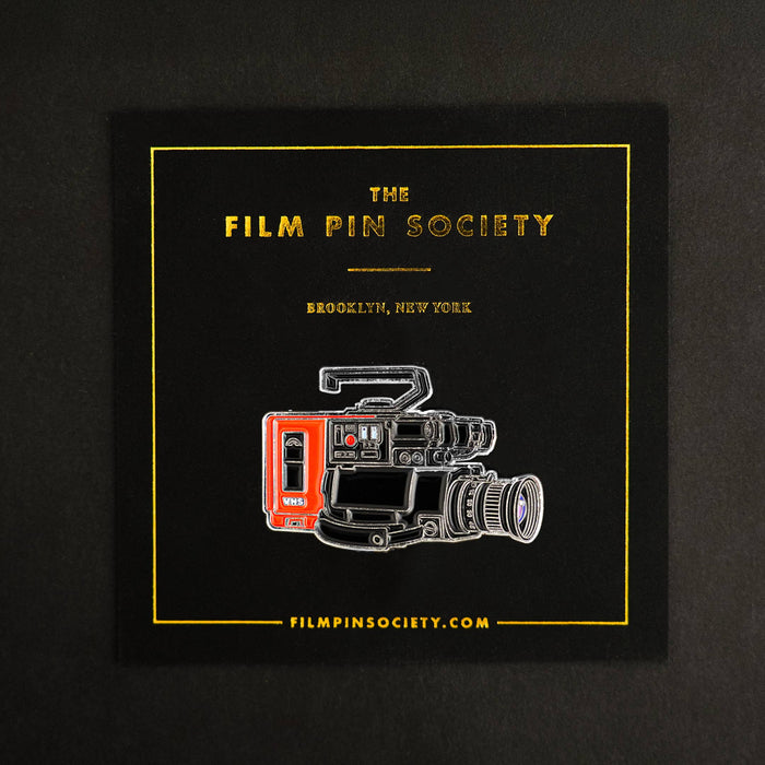 Film Pin Society - Retro 80s VHS Camera Enamel Pin