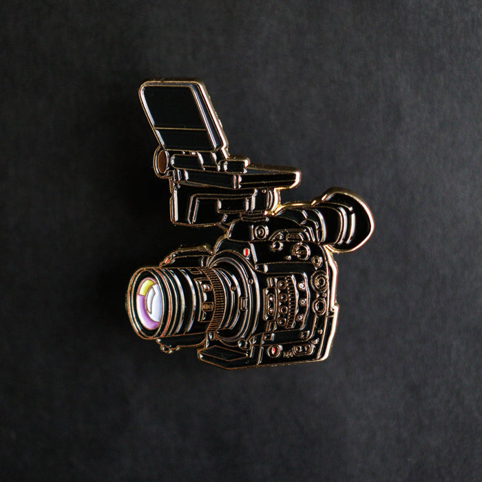 Film Pin Society - Documentary Camera Enamel Pin