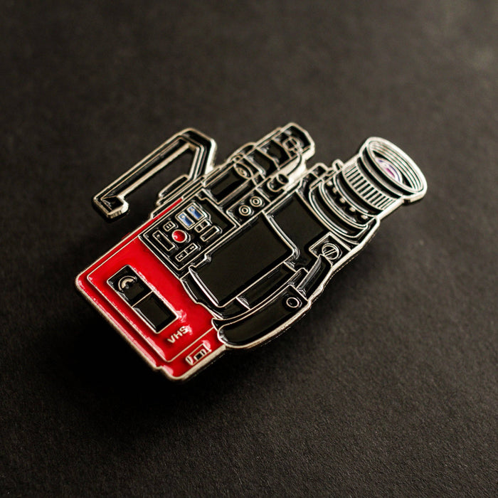 Film Pin Society - Retro 80s VHS Camera Enamel Pin