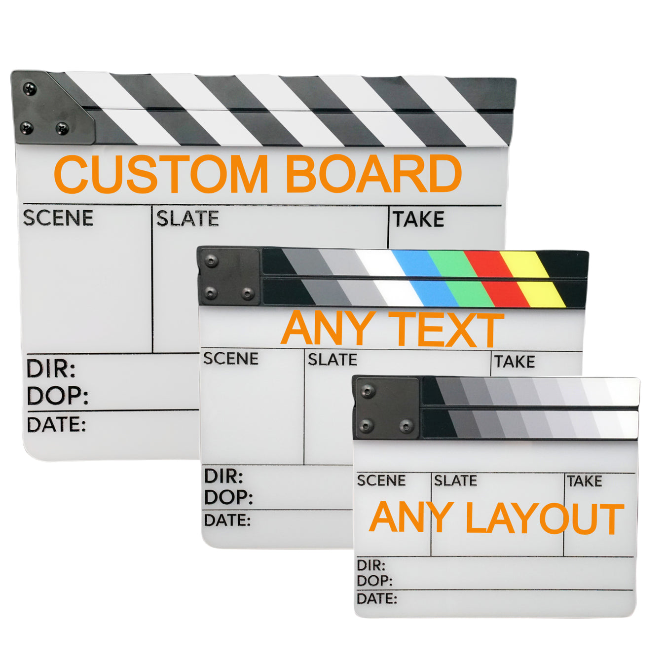 Clapperboards