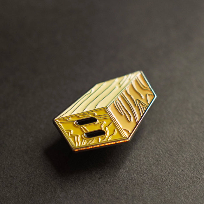 Film Pin Society - Apple Box Enamel Pin