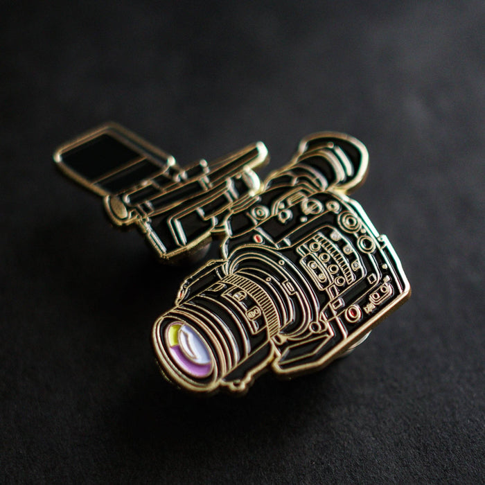 Film Pin Society - Documentary Camera Enamel Pin